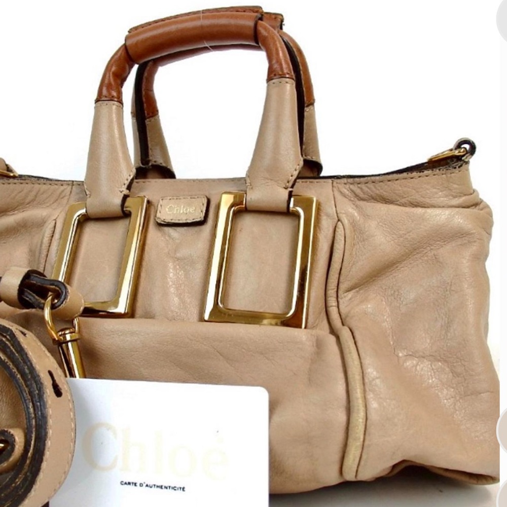 CHLOE TWO-WAY ETHEL TOTE - Picture 2 of 4